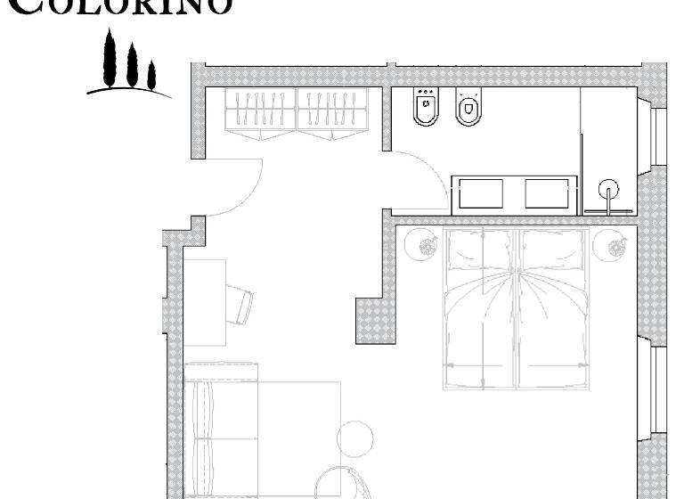 Студио Стандарт Кровать Кинг, Poggio Paradiso Resort & Spa