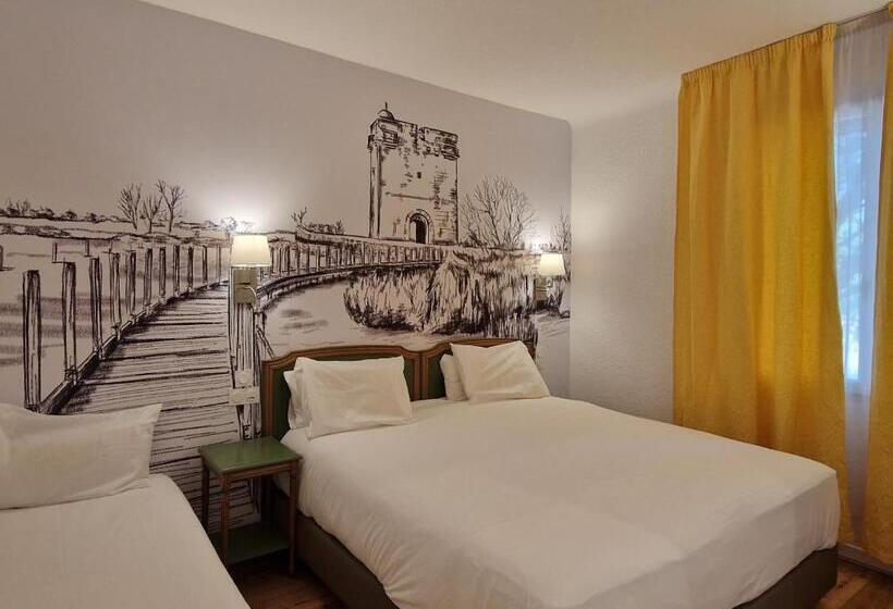 اتاق استاندارد سه نفره, Logis Vignes Blanches Hôtel Cosy Et Restaurant De Terroir