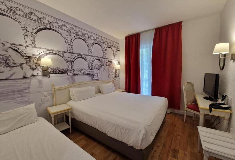 اتاق سوپریور سه تخته, Logis Vignes Blanches Hôtel Cosy Et Restaurant De Terroir
