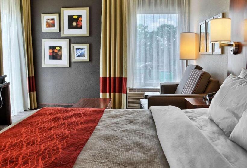 Люкс Кровать Кинг, Comfort Inn Ruther Glen Near Kings Dominion