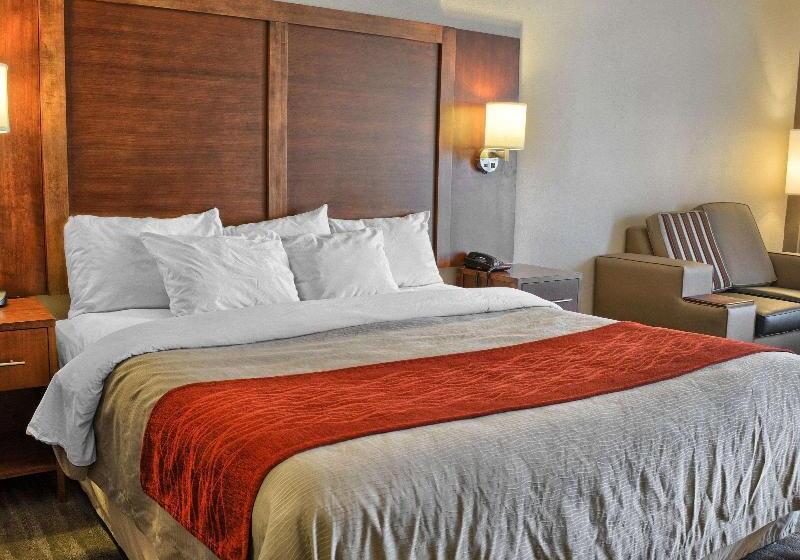 Люкс Кровать Кинг, Comfort Inn Ruther Glen Near Kings Dominion