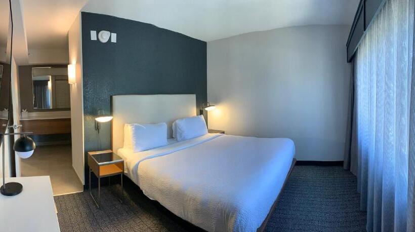 اتاق استاندارد با تخت بزرگ, Courtyard By Marriott Charlotte Ballantyne
