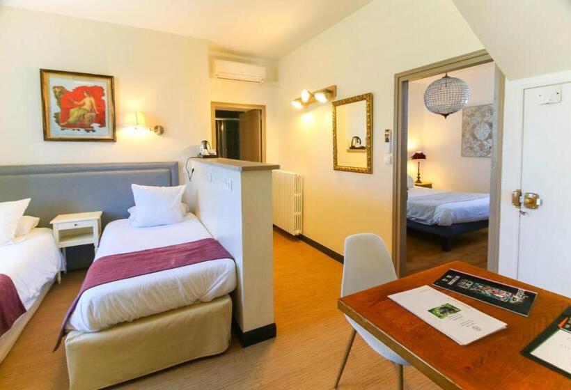 Апартаменты 1 Спальня, Le Moulin Du Landion Hôtel Et Spa