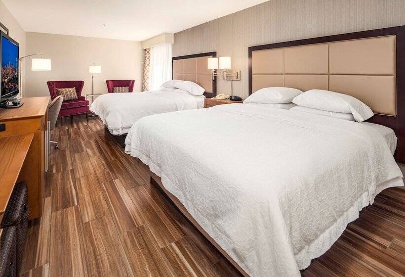 Номер Стандарт 2 Двуспальные Кровати, Hampton Inn & Suites Seattlenorth/lynnwood
