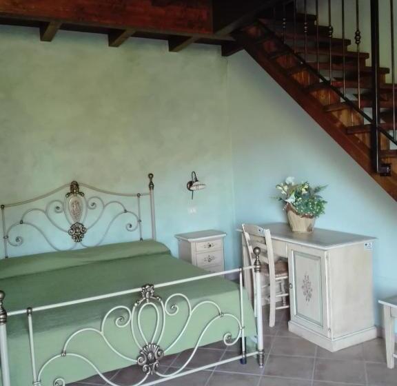 اتاق استاندارد چهارنفره با چشم‌انداز باغ, Agriturismo Aurea