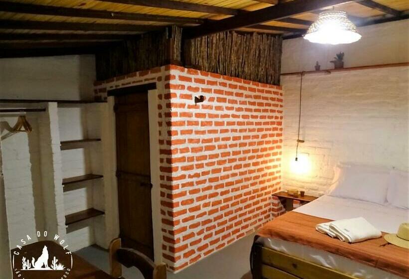 Люкс с Балконом, Pousada Casa Do Wolf