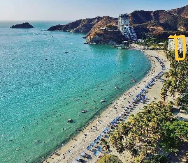 آپارتمان 1 خوابه با چشم‌انداز دریا, Apartamento En Santa Marta