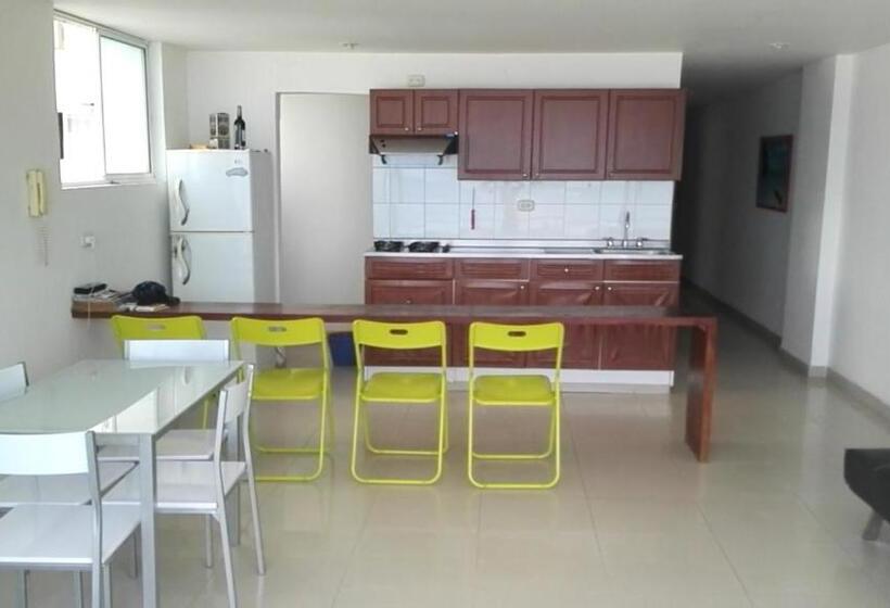 آپارتمان 1 خوابه با چشم‌انداز دریا, Apartamento En Santa Marta