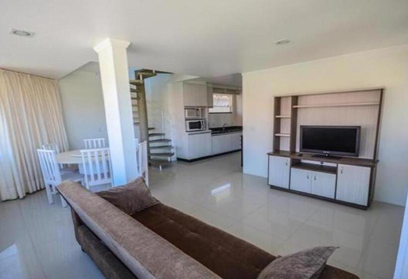 آپارتمان 1 خوابه با چشم‌انداز دریا, Residencial Costa Marfim
