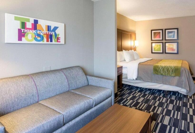 스위트 킹사이즈 침대, Quality Inn & Suites Ashland Near Kings Dominion