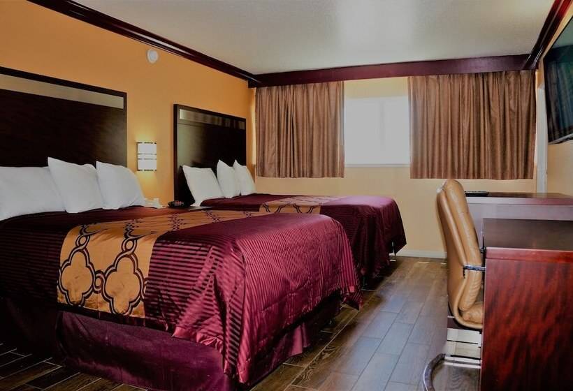 Номер Стандарт 2 Двуспальные Кровати, Americas Deluxe Inn  Marysville