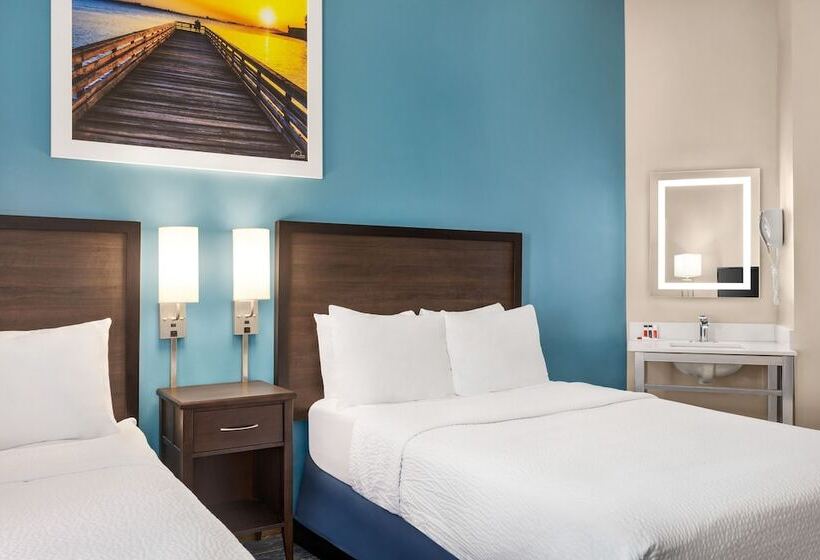 اتاق استاندارد با 2 تخت دوبل, Days Inn By Wyndham Philadelphia Convention Center