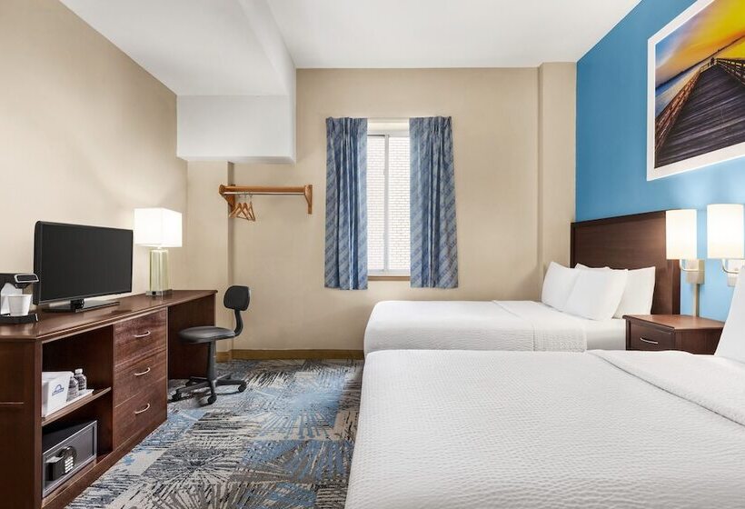 اتاق استاندارد با 2 تخت دوبل, Days Inn By Wyndham Philadelphia Convention Center