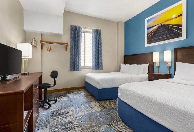 اتاق استاندارد با 2 تخت دوبل, Days Inn By Wyndham Philadelphia Convention Center
