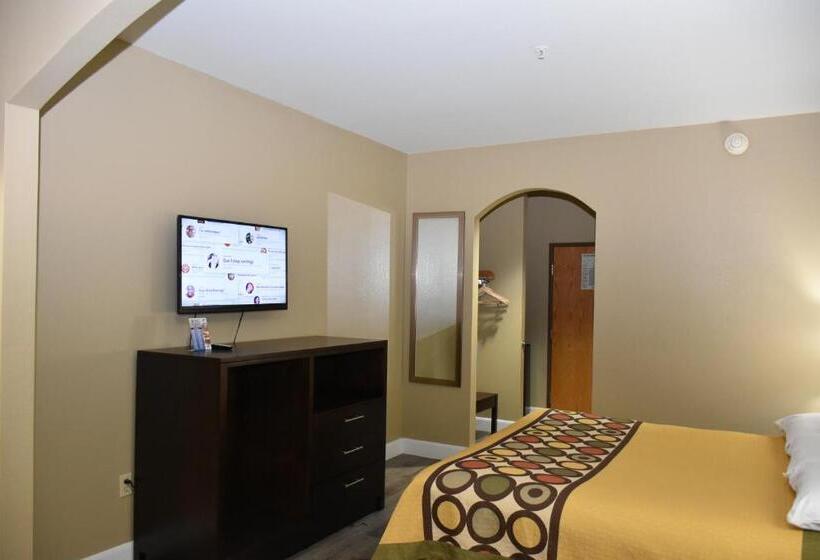 キングサイズベッドのスタンダードルーム, Econo Lodge Beaumont I 10 South