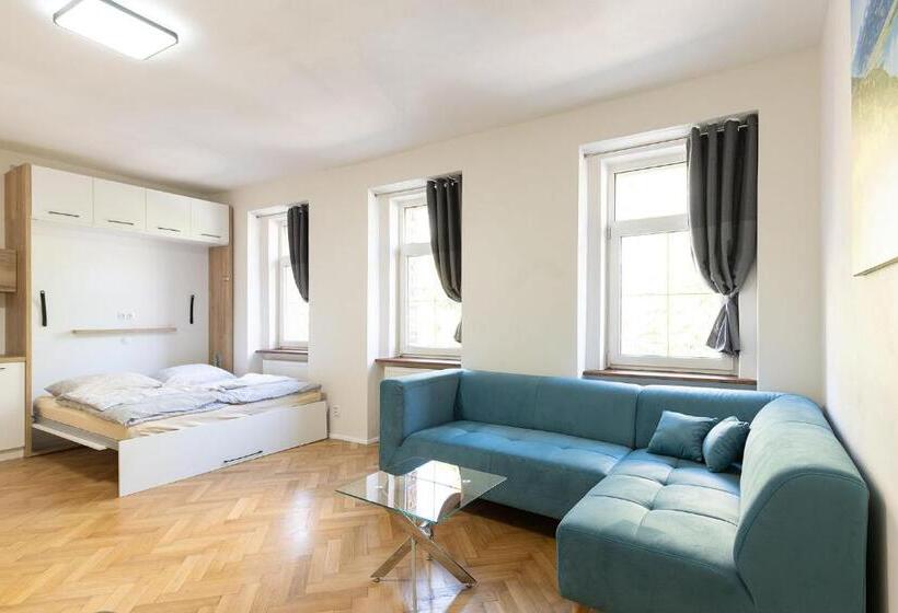 带1个卧室的高级公寓, Apartsee Wellness Plzeň