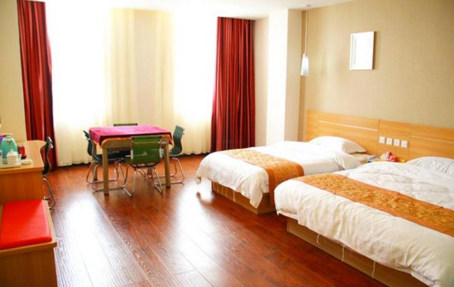 Семейный Номер, Thank Inn Chain Hotel Henan Hebi Huanghe Road