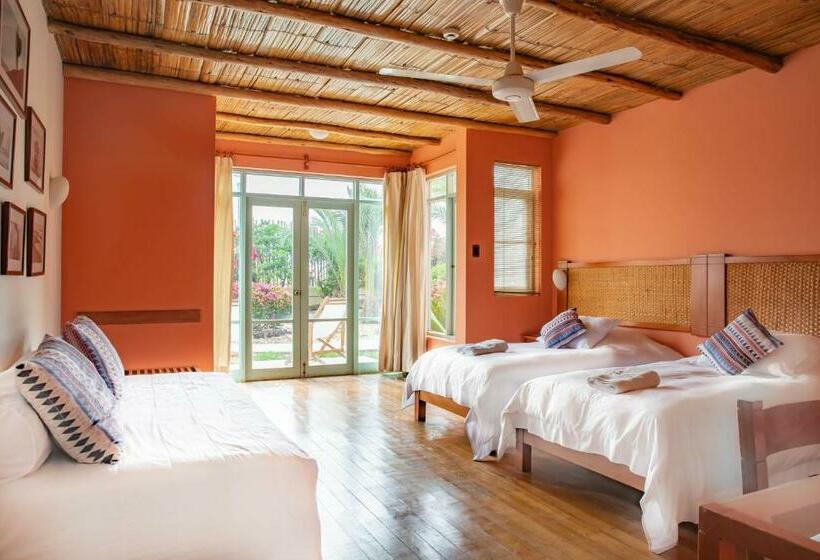 اتاق استاندارد سه تخته با چشم‌انداز باغ, Chicama Boutique Hotel & Spa