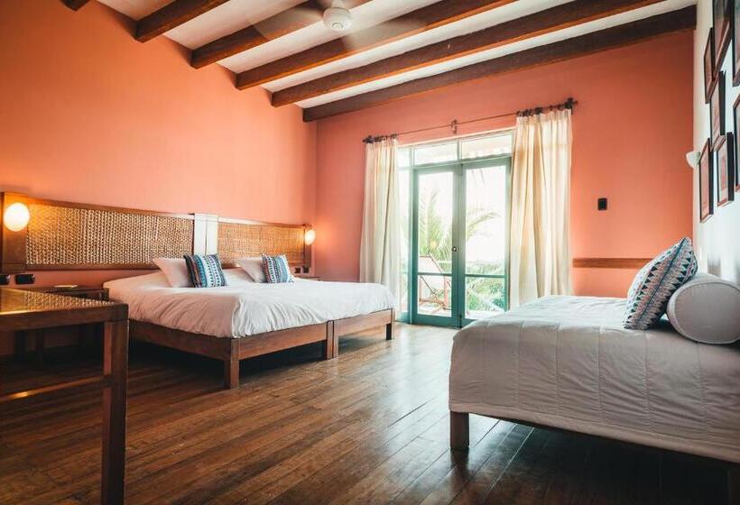 اتاق استاندارد یک نفره با چشم‌انداز دریا, Chicama Boutique Hotel & Spa