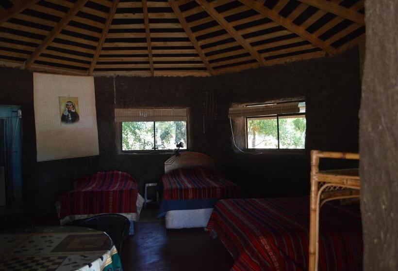 이코노미 쿼드러플룸(공용 화장실), Coyunche Cabañas Y Camping Laja & San Rosendo