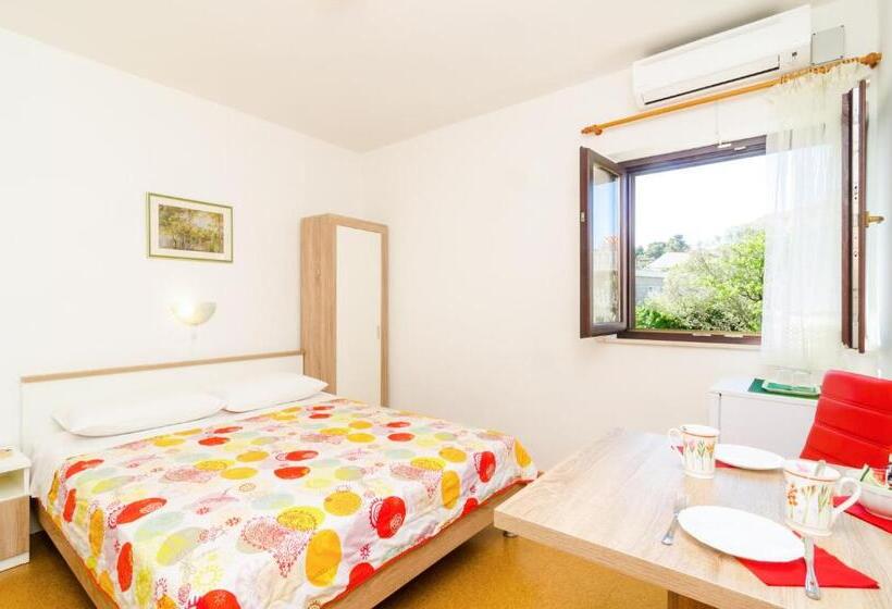 اتاق استاندارد با چشم‌انداز باغ, Cina Apartments