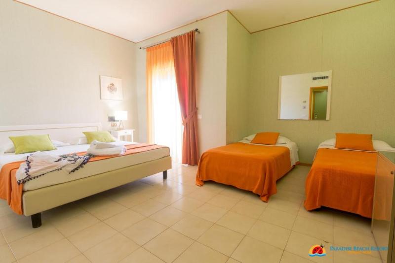 Четырехместный Номер Стандарт Вид на Море, Paradise Beach Resort