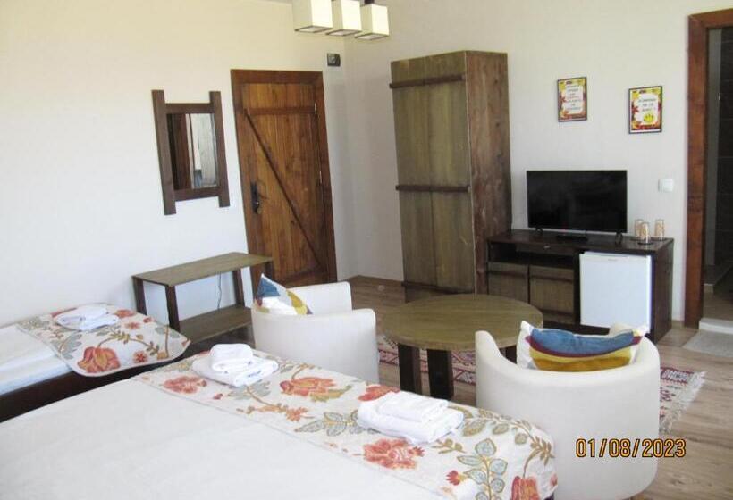 Трехместный Номер Стандарт с Балконом, Guest House Belchin View
