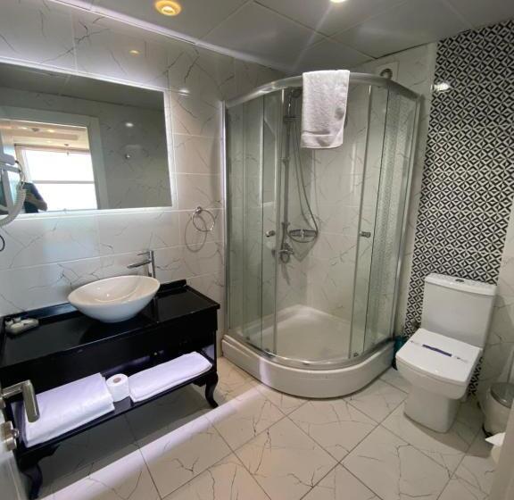 اتاق استاندارد با چشم‌انداز دریا, Alarga Premier Otel