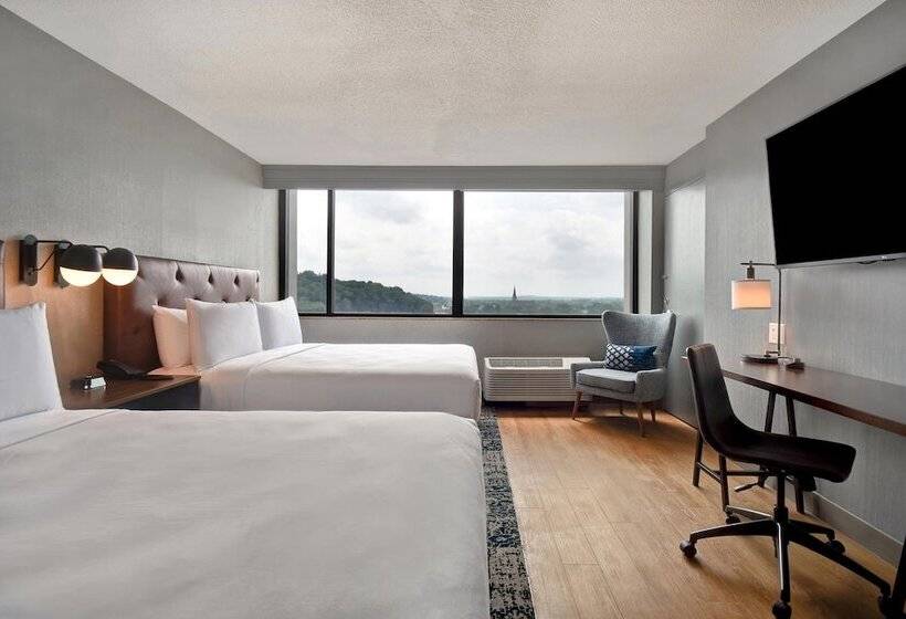스탠다드 룸 더블 침대 2개, Four Points By Sheraton Boston Newton