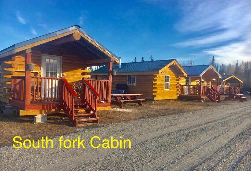 Номер Стандарт Вид на Озеро, Alaska Log Cabins On The Pond
