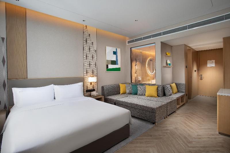 اتاق استاندارد با تخت بزرگ, Holiday Inn Wuxi Central Station, An Ihg