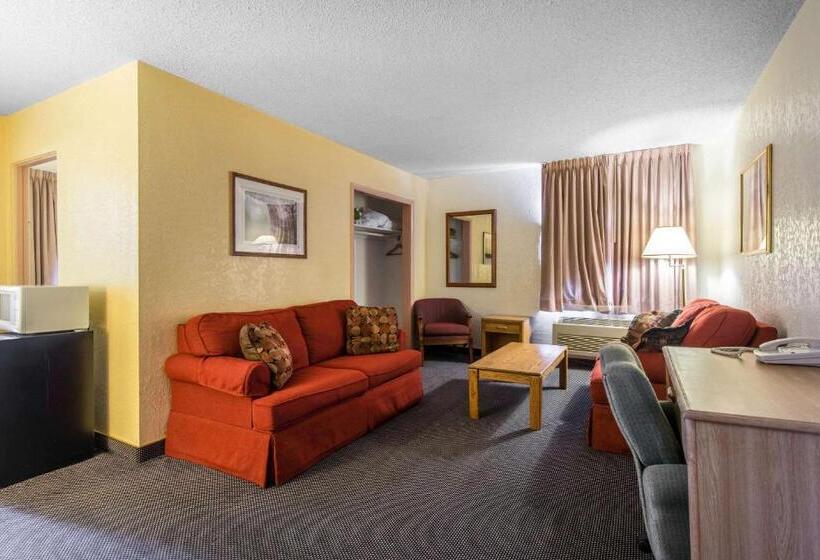 キングサイズベッドのスイートルーム, Rodeway Inn & Suites