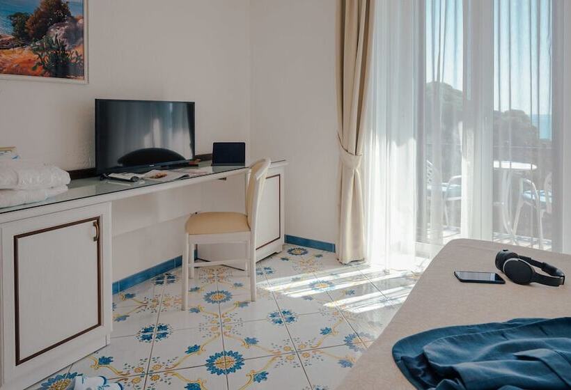 اتاق سوپریور با چشم‌انداز دریا, Grand Hotel Le Rocce