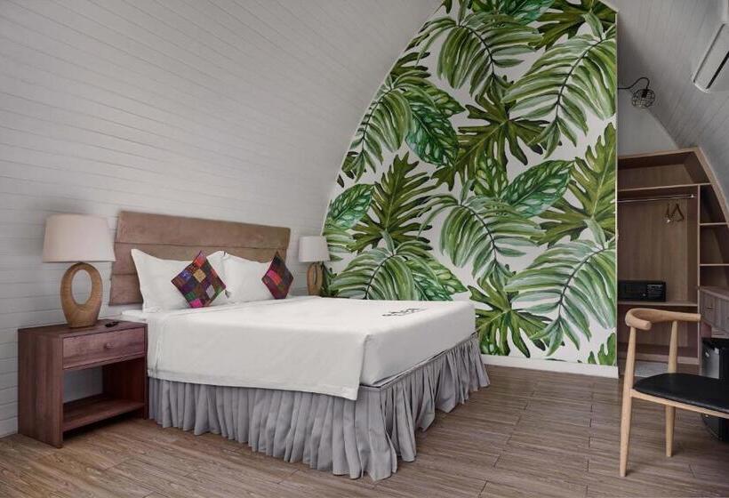 ویلای استاندارد با چشم‌انداز باغ, Eden Beach Resort By Ehm