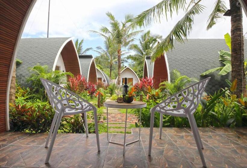 ویلای استاندارد با چشم‌انداز باغ, Eden Beach Resort By Ehm