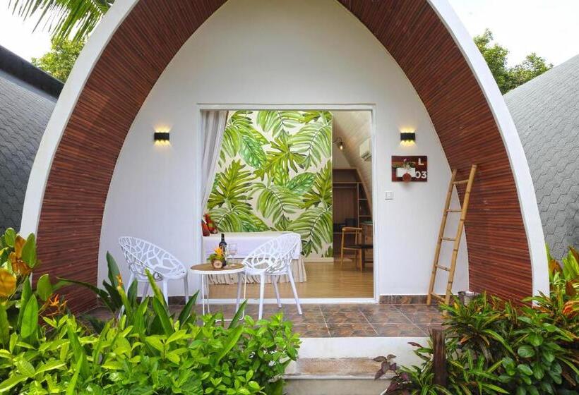 ویلای استاندارد با چشم‌انداز باغ, Eden Beach Resort By Ehm