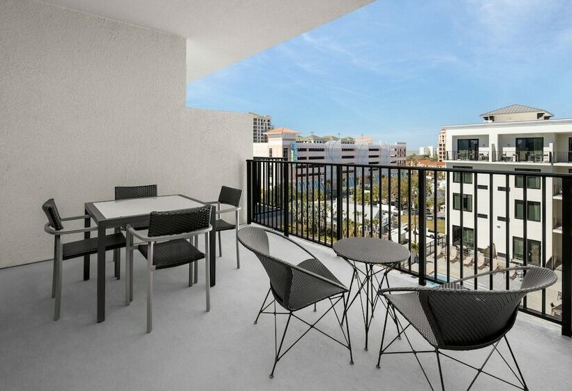 침실 1개 디럭스 아파트, Courtyard By Marriott Clearwater Beach