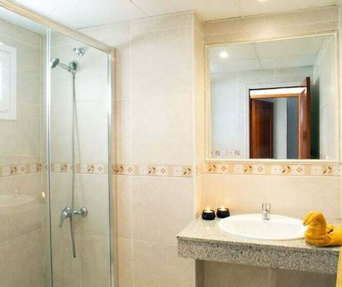 דירת 2 חדרי שינה עם נוף לבריכה, Aparthotel Playa del Sol - Adults Only