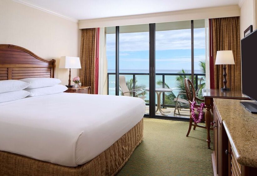 带海景的俱乐部房间, Outrigger Waikiki Beach Resort