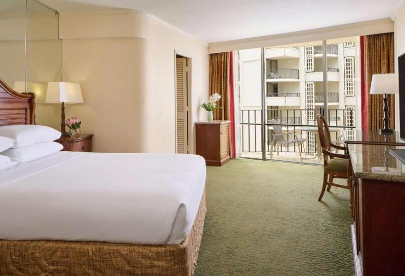 带观景的标准间, Outrigger Waikiki Beach Resort