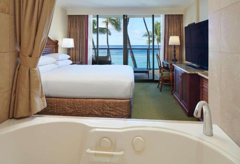 带大床的标准间, Outrigger Waikiki Beach Resort