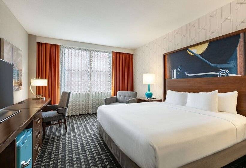 חדר סטנדרט מיטה זוגית, American Hotel Atlanta Downtown, Tapestry Collection Hilton
