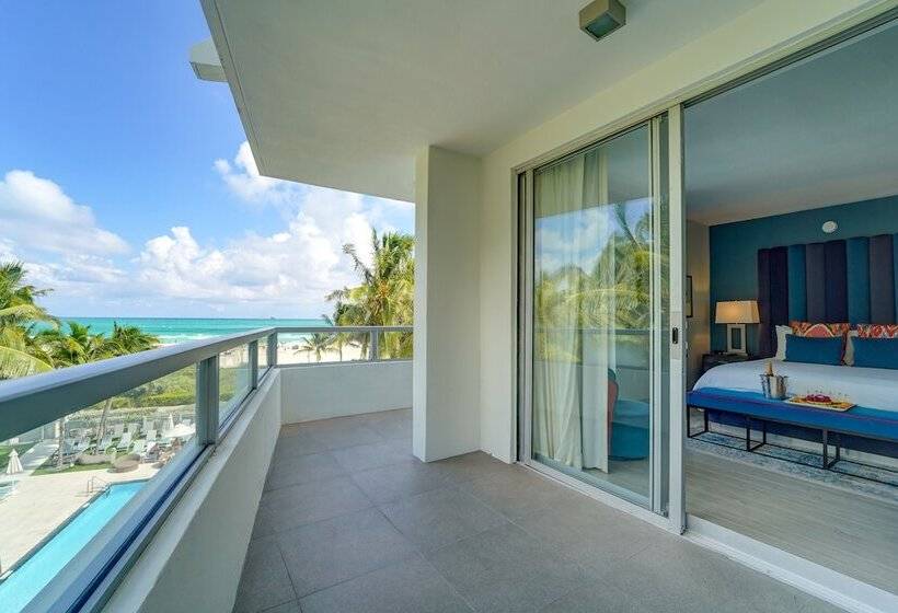 带海景的标准工作室, The Sagamore Hotel South Beach