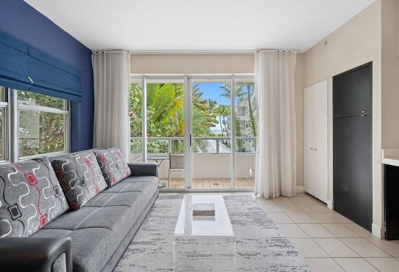 套房带园景, The Sagamore Hotel South Beach