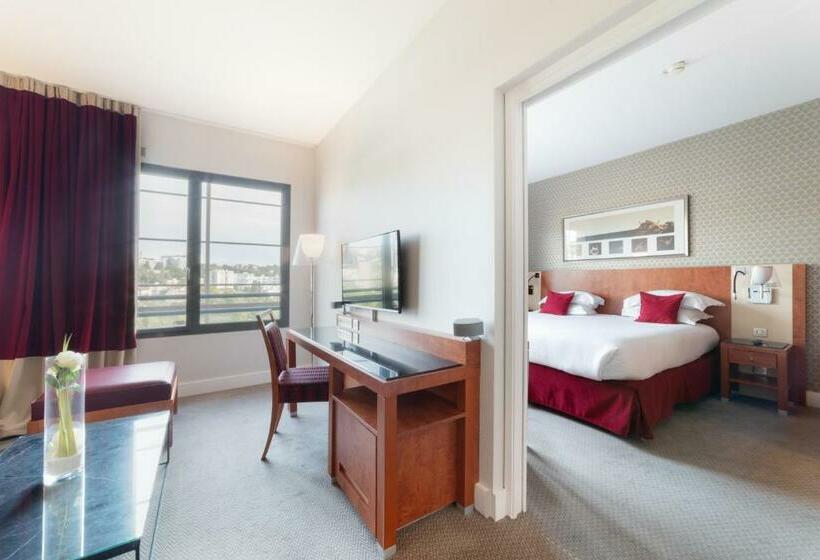 강 전망 스위트, Crowne Plaza Lyon   Cité Internationale