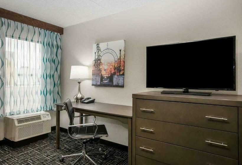 اتاق استاندارد با تخت بزرگ, La Quinta Inn By Wyndham Davenport & Conference Center