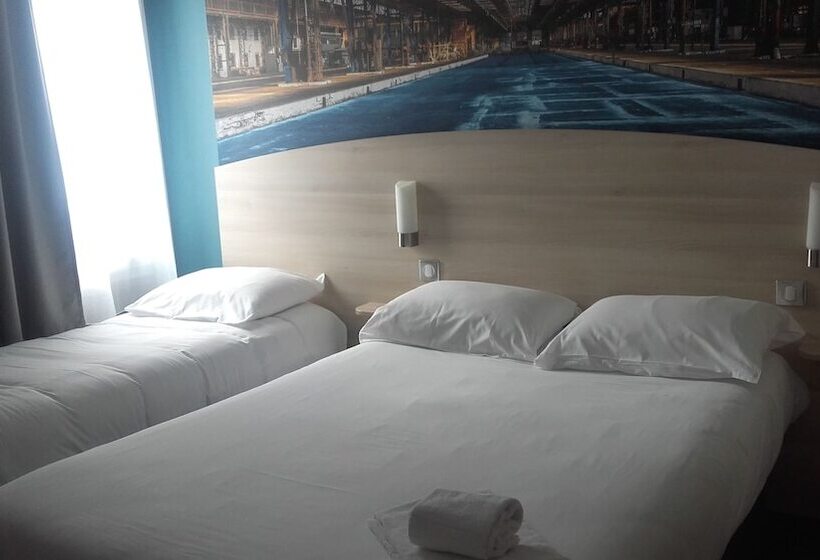 חדר סטנדרט לשלושה, Brit Hotel La Rochelle Périgny