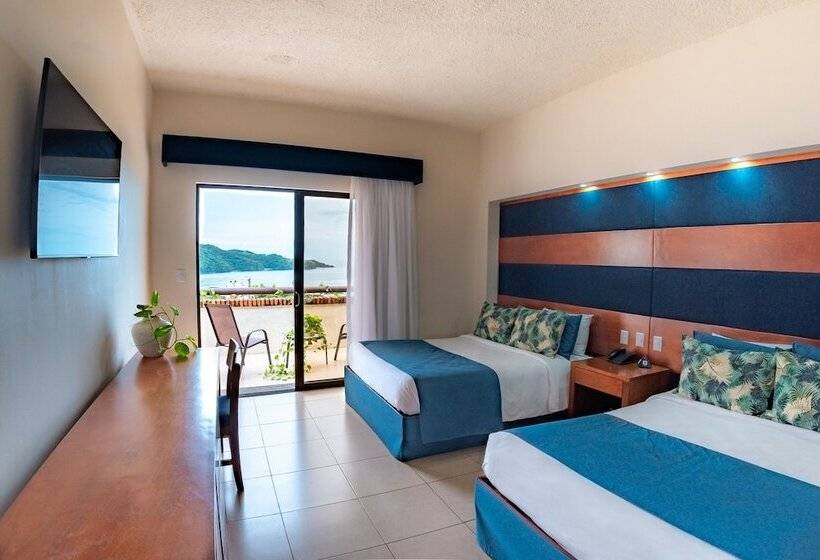 اتاق لوکس با تخت دو نفره بزرگ, Villas Sol Beach Resort