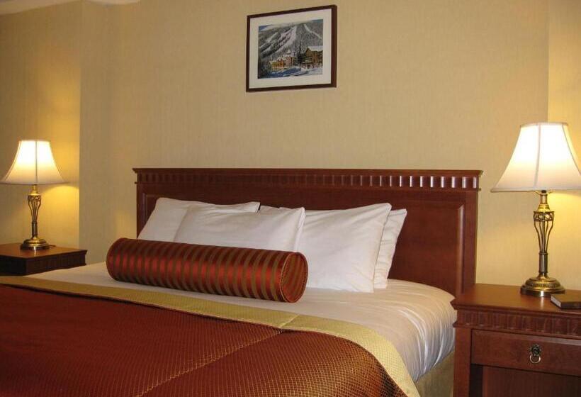 带大床的标准间, Sun Peaks Lodge