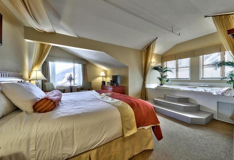 带大床的套房, Sun Peaks Lodge